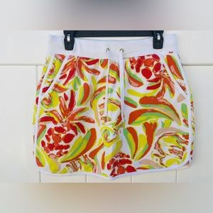 CROWN & IVY Beach Tropical Skort Sz Small